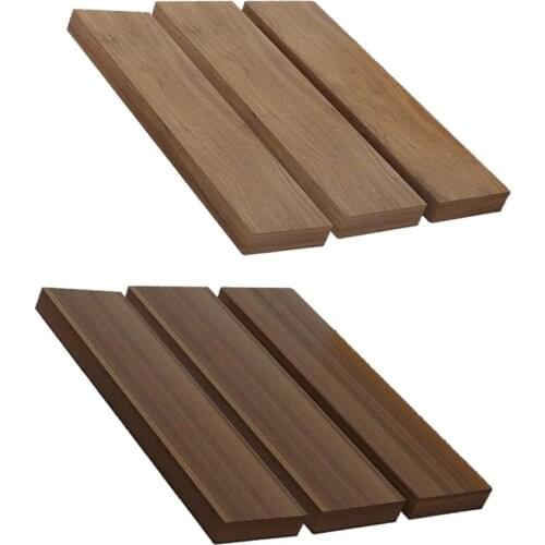 SET OF 3 WALL MOUNTED FLOATING SHELVE DISPLAY STORAGE SHELF