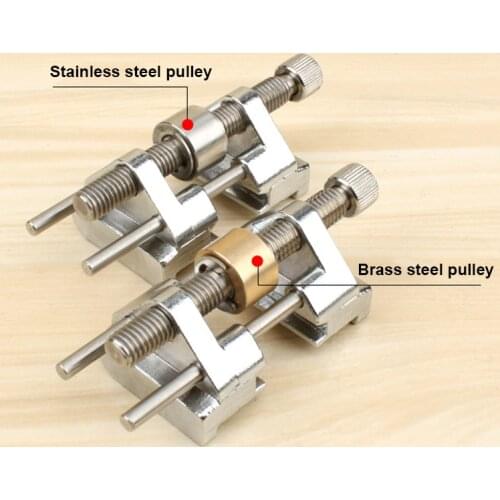 Stainless Steel/Brass Side Clamping Fixed Angle Honing Guide for Wood Chisel Planer Edge Sharpening Universal positioning cutter