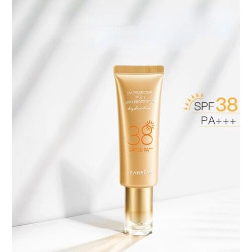 TT CARSLAN Official Flagship Store Light Transparent Isolation Sunscreen UV Protection Facial Non-Spray Authentic