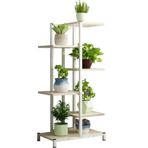 Balcony living room Flower Stand plant shelves Interior modern decoration floor standing multi-layer flower shelf storage flower