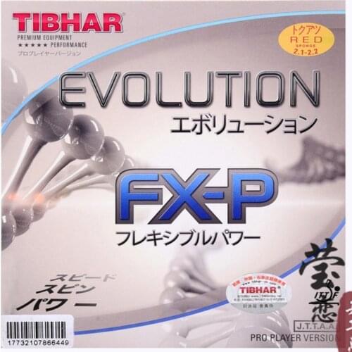 Tibhar table tennis rubber EVOLUTION FX-P for table tennis rackets racquets fast attack loop made in Germany ping pong