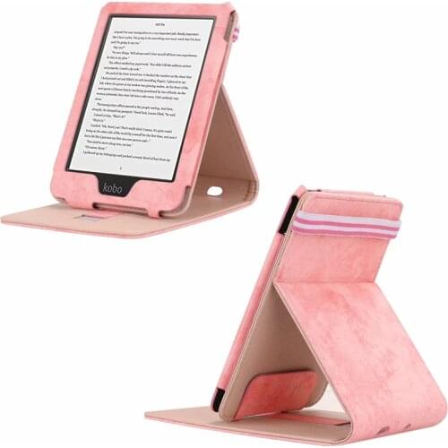 Soft PU Leather Fold Magnetic Stand Cover for Kobo Clara Hd 6 Inch Tablet Case for Kobo Clara Hd 6 Cover
