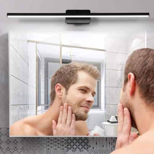 Modern Minimalist LED Mirror Light 6W 85-265V Bedside Lamp Wall Lamp Bathroom Mirror Light Waterproof LED Stainless Creative