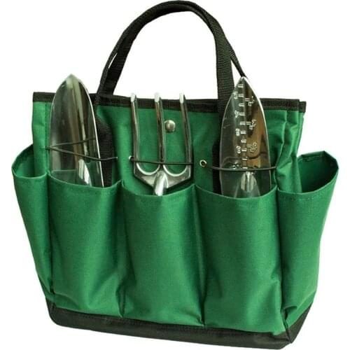 Garden Supplies Tool Storage Bag Multifunction Pockets Convenient To Use Gardening Toolkit Flower Shovel Bag