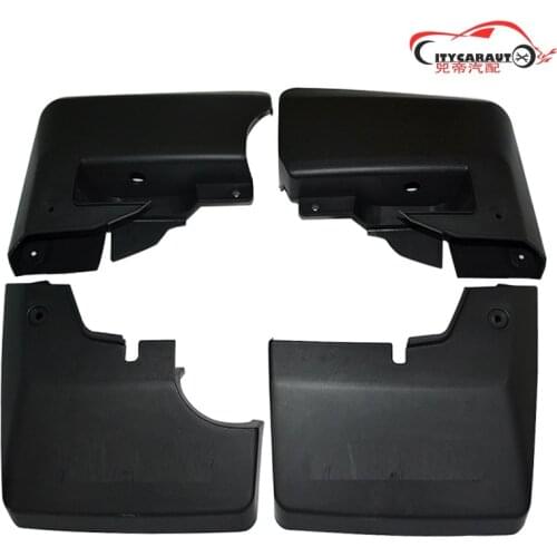 EXTERIOR MUDGUARD COVERS MUD PLAD GUARDABARROS COVER PLATE FIT FOR FJ CRUISER FJ70 FJ75 2DOOR PICKUP CAR ACCESSORIES