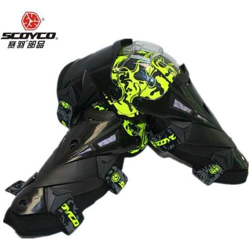 Off-Road Motorcycle Knee Protector Moto Racing Protective Kneepad Guard Motor bike Protection Gear Scoyco K12