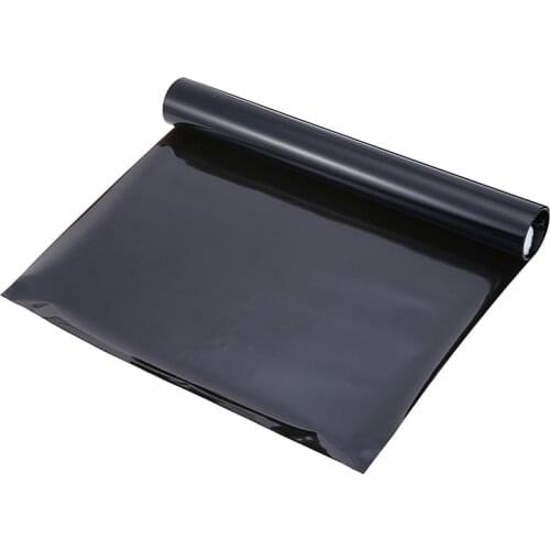 30x100cm Gloss Black Smoke Tail Light Sticker Auto Fog Light Rear Lamp Trims Wrap Vinyl Car Styling Decal Sticker