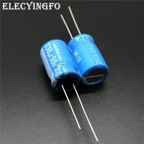 5pcs/20pcs 330uF 50V NICHICON BT Series 12.5x20mm Highly dependable reliability 50V330uF Aluminum Electrolytic capacitor
