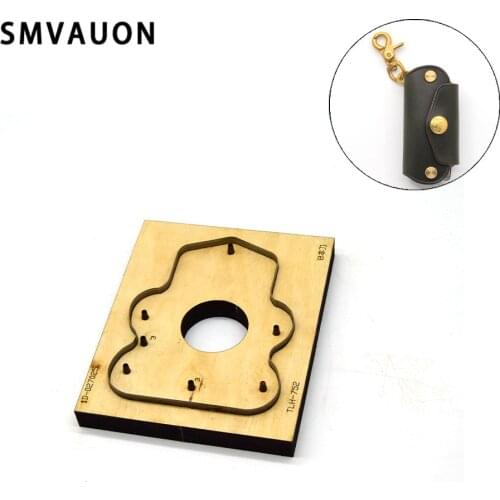 Key bag wood mold cutting new ornament 201 DIY steel mold leather bag suitable for die cutting machine