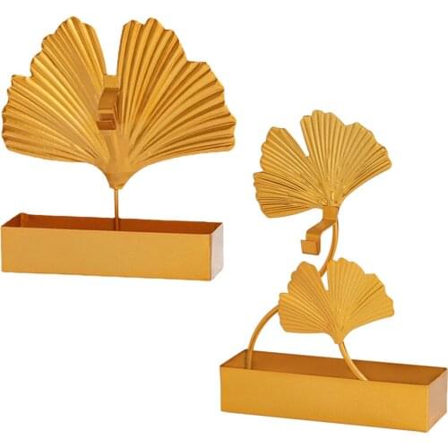 Mosquito Coil Holder Ornaments Desktop Ginkgo Leaf Incense Burner Crafts