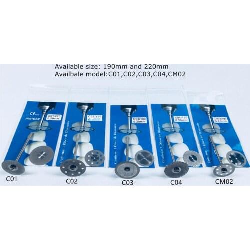 10Pcs Dental Carbide Polisher Discs Denture Cutting Wheel Polishing Porcelain Disc 6sizes