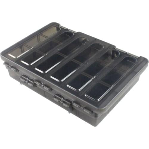 Double Layer Fishing Tackle Box Lures Bait Storage Case Organizer Container Organizer Container Accessories