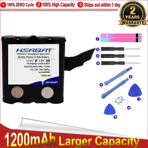 HSABAT 0 Cycle IXNN4002B Battery for MOTOROLA TLKR T80 T80Ex XTR446 XTB446 XT180 XTK446 TLKR T61 T81 T5 T6 T7 T8 T50 T60 Radio