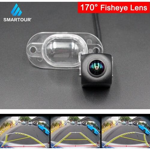 Intelligent Dynamic Trajectory Fisheye Len Car Rear View Camera For Nissan Evalia Roniz Xterra Paladin NV200 Vanette X-Trail T30