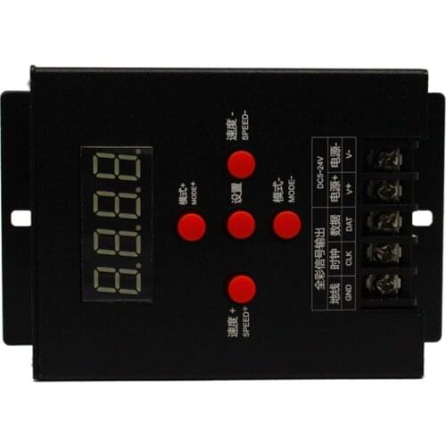 Led Controller WS2811/2812/1903 Full Color Lights with Mini T-500 Controller Full Color Intelligent Controller