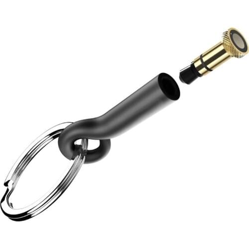 Mini Keychain Remote Control 3.5mm Jack Dustproof Plug Smart IR Controller Adapter for iPhone IOS