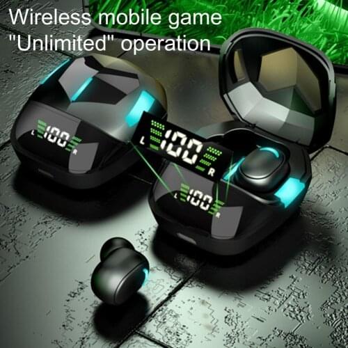 Headphones Sports Gaming Headset Wireless Earphones Low Latency Earpieces Gamer Earbuds for Iphone for smartphone