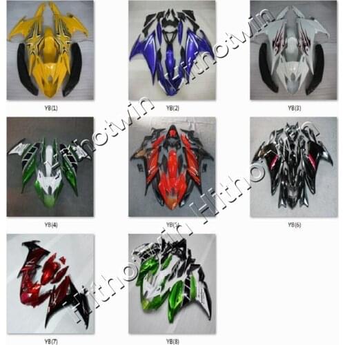 Customised color white ABS motorcycle fairing for FZ6R 09 10 11 12 green FZ6R 2009 2010 2011 2012ABS Plastic Bodywork Set