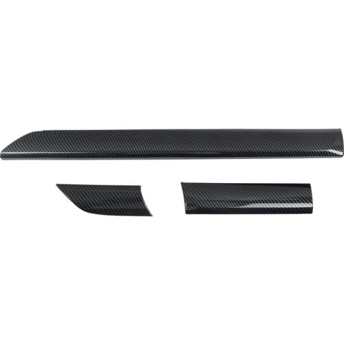 Carbon Fiber Dashboard Console Decoration Cover Trim for Toyota - 2014-2019