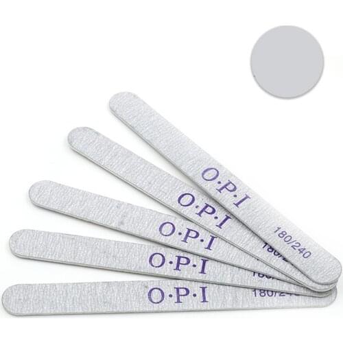 Free Shipping 3pcs/lot Women Sanding Nail Files 180/240 Grey Wooden Thin UV Gel Nailfile For Manicure Polishing Files