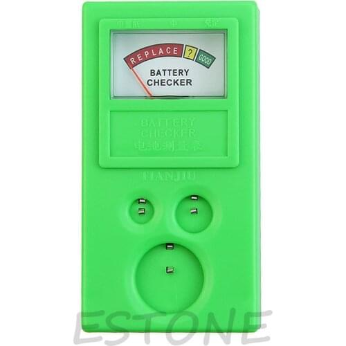 Plastic 1.5v 3v Power Watch Cell Button Battery Checker Tester Tool Power NEW New