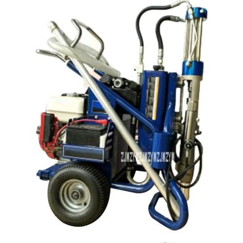 Professional High Pressure Airless Gasoline Spraying Machine Oil Emulsion Paint Putty Spray Paint Machine 7500W/15HP 25L GH833