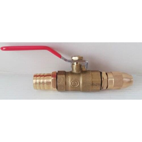 DN15 Adjustable Water Gun Nozzle Fire Hose Connector Garden Watering Car wash High Pressure Spray Copper Gun Head