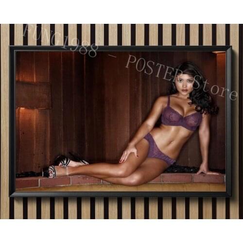 S154 Arianny Celeste (10) Star Sexy Beautiful Girl Model Wall Posters Prints Silk Art Painting For Home Bedroom Decor