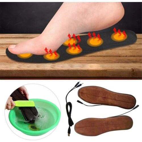 Insoles Socks Feet Winter Warm Pads USB Charging Safe Reliable And Practical In Winter Gifts For Loved Ones