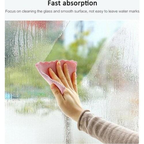 1pcs Kitchen Anti-grease Wiping Rags Efficient Fish Scale Wipe Cloth Cleaning Cloth Home Kitchen Washing Dish Cleaning Towels