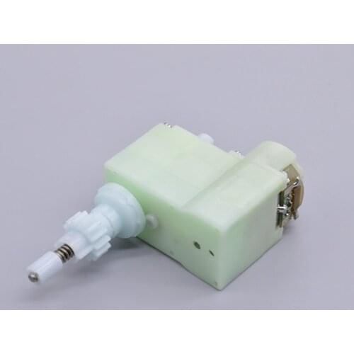 DC3-6V 0.11A 10-20RPM Micro Gear Motor Automatic Slip High Torque Double Output Shaft Carbon Brush Motors for DIY Robot