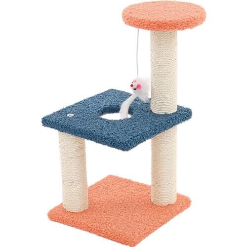 Cat Condos For Indoor Cats Sisal Cat Tower For Large Cats Scratching Cat Tree Can Not Litter Vertical Claws Grinding Plate