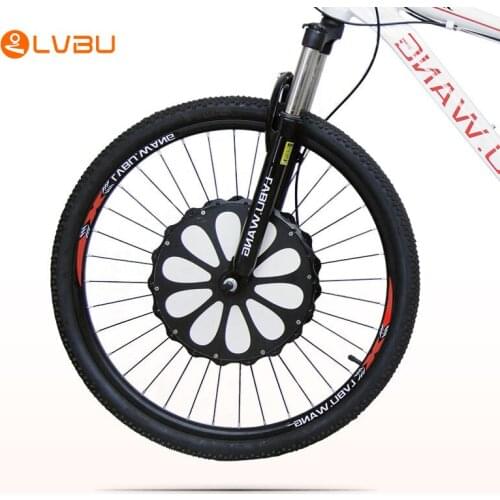 Lvbu BX10D Customizable All In One Wheel Dual Motor Electric Bike Conversion kit With Battery Front Hub Motor
