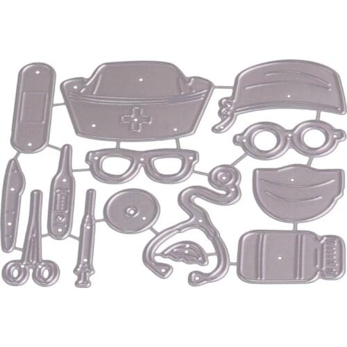 The Nurse Metal Cutting Dies Stencil DIY Scrapbooking Embossing Paper Card