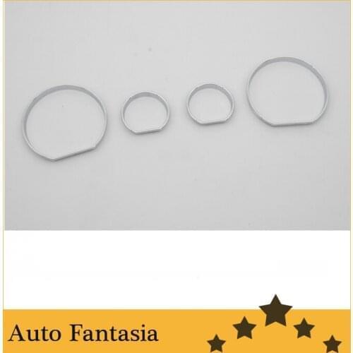 Flexible ChromeTrim Chrome Gauge Ring set -for BMW E46 3 Series- free shipping