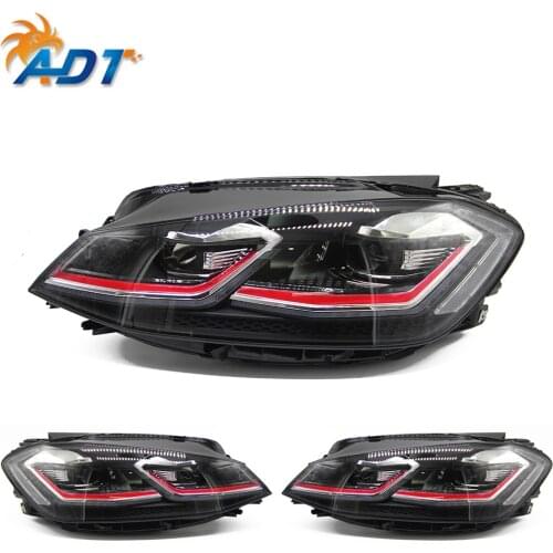 2018 New white led golf 7 complete led head lamp VW Golf 7 VW golf 7.5 LED Headlight