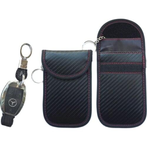 New 2019 car key remote jammer bag Card Anti-Scan Sleeve bag signal blocker jamming bag for car key security