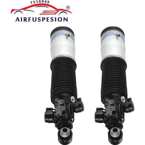 Pair for BMW 7 series 7er F01 F02 F04 Rear Air Suspension Shock Strut Air Spring 750LI 760LI 37126796930 37126858812 37124064275