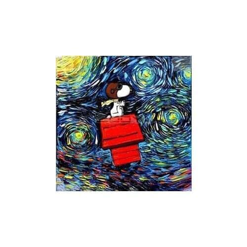 Full round diamond painting cartoon dog mosaic embroidery diamond dotz rhinestone picture puzzle drawing wall decor craft gifts