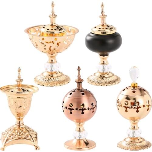 Retro Hollow Incense Burners Holder Censer Home Bedroom Teahouse Decor