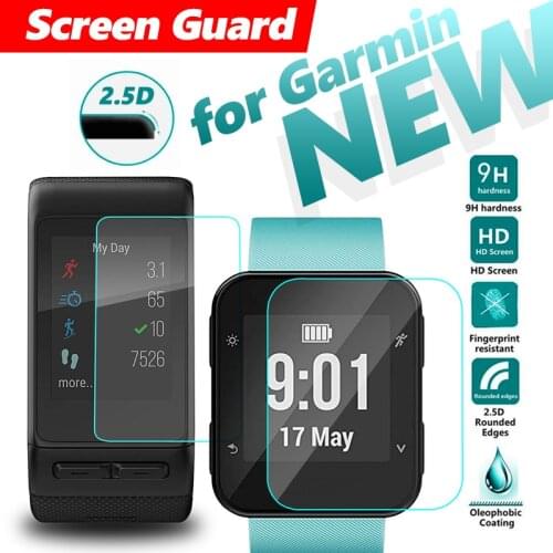 Ultra-thin Screen Protector Film for Garmin Forerunner 35 Smart Watch Screen Protector Glass Screen Explosion Proof SmartWatch