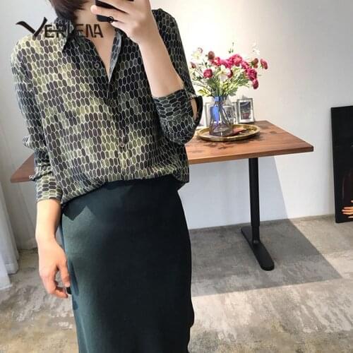 Женские рубашки Verlena China At AliExpress
