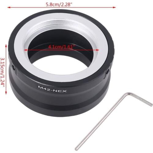 M42 Screw Camera Lens Converter Adapter for sony NEX E Mount NEX-5 NEX-3 NEX-VG10
