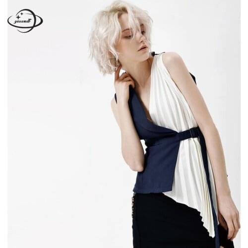 Женские удлиненные жилеты YAUAMDB China At AliExpress