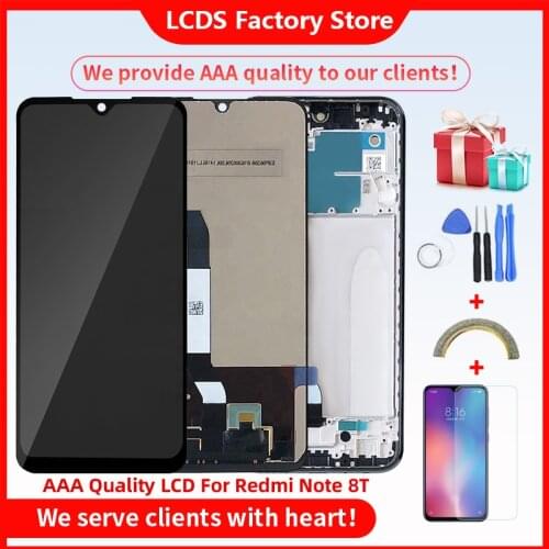 Grade AAA Quality LCD For Xiaomi Redmi Note 8T LCD With Frame LCD Display Screen For Xiaomi Redmi Note 8T LCD Screen 10-Touch