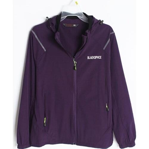 2020 Outdoor Sports Women Quick-drying Jackets Anti-UV Breathable Hooded Stretch Jackets Women Climbing Hiking Fishing Jackets