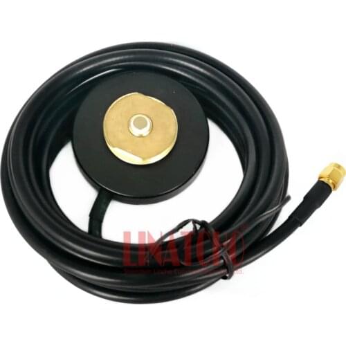 3 meters RG58U cable mini small NMO connector car antenna magnetic base bracket SMA male