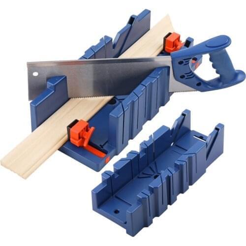 45/90 Degree Multi-function Saw Box Cabinet Case Clamping Miter Saw Box Cabinet Case Woodworking Tools Angle Cutting