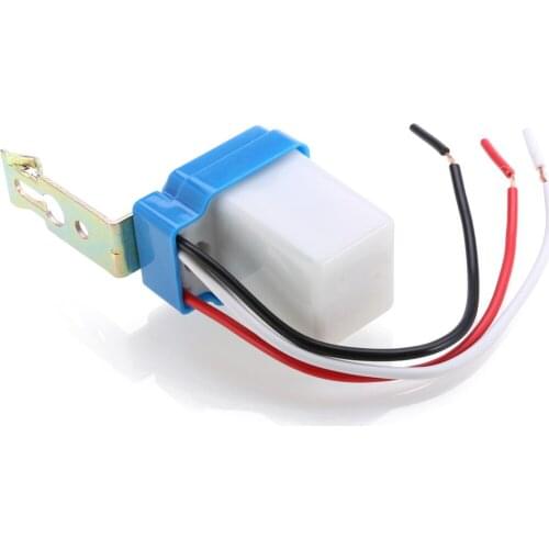 Automatic Sensor Switch Auto On Off Street Light Switch AC 220V 16A 50-60Hz Photo Control Photoswitch Sensor Switch Light Tool