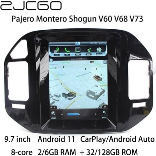 Car Multimedia Player Stereo GPS DVD Radio Navigation Android Screen for Mitsubishi Pajero Montero Shogun V60 V68 V73 1999~2006